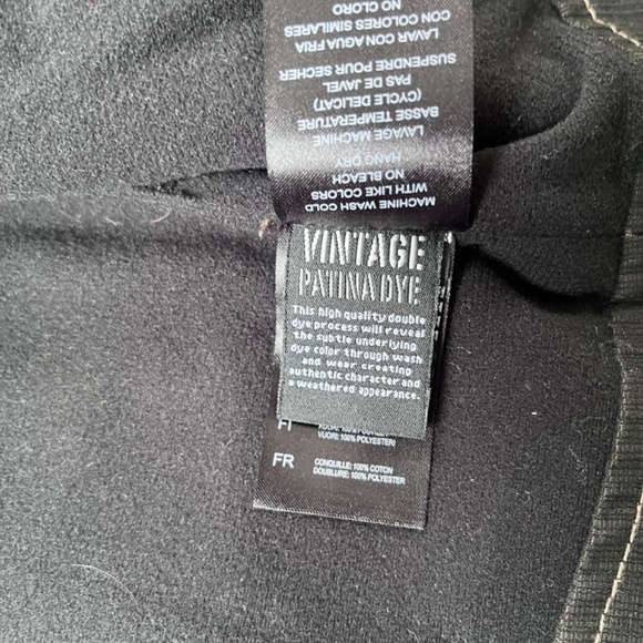 Kuhl Burr Vest  Large Canvas Gunmetal Black Vintage Patina Dye Size L - Picture 10 of 13